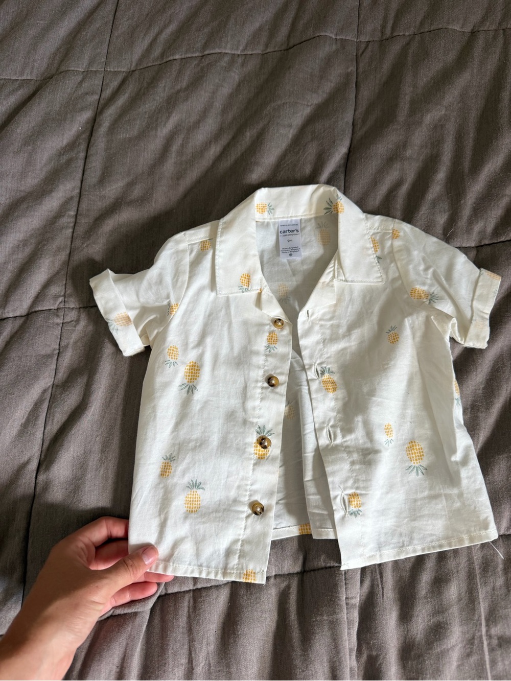 CARTERS BUTTON UP